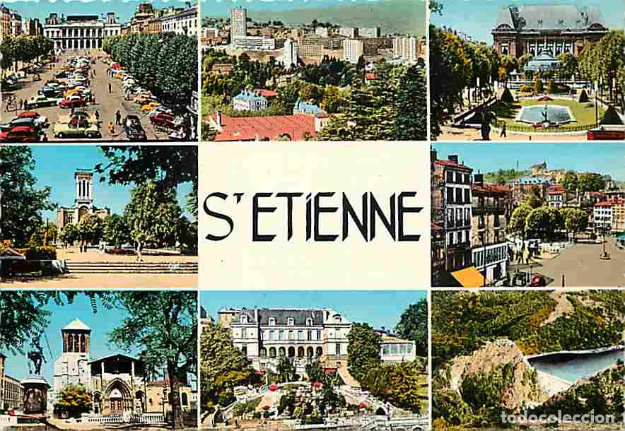 Cartoline: Francia - 42 - Saint-Etienne - Multivues - Automobiles - CPM - Voir Scans Recto-Verso