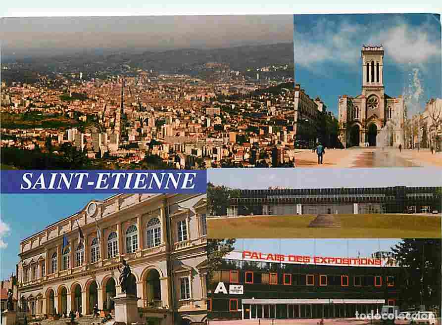 Cartoline: Francia - 42 - Saint-Etienne - Multivues - Automobiles - CPM - Voir Scans Recto-Verso