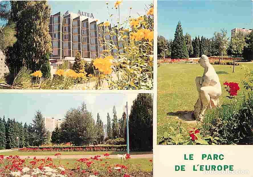 Cartoline: Francia - 42 - Saint-Etienne - Parc de l'Europe - Multivues - Fleurs - CPM - Voir Scans Recto-Verso