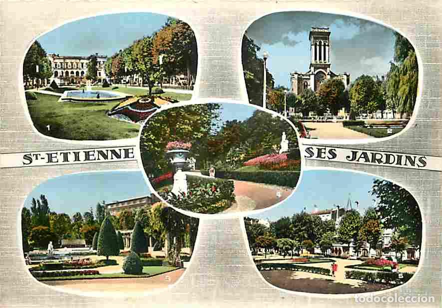 Cartoline: Francia - 42 - Saint-Etienne - Ses Jardins - Vue de Nuit - Carte Neuve - CPM - Voir Scans Recto-Vers