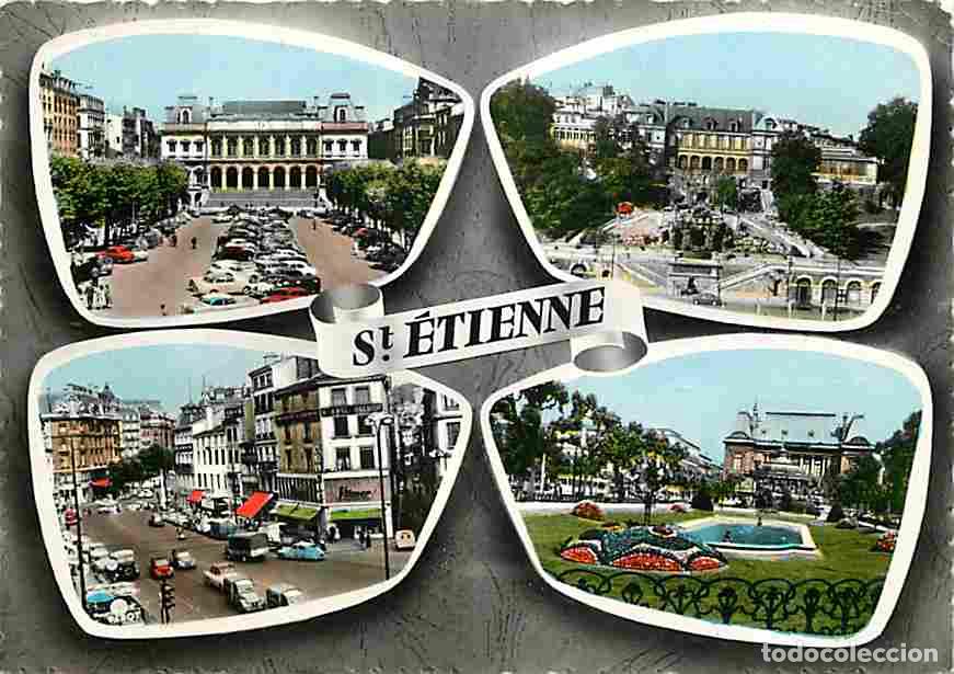 Cartoline: Francia - 42 - Saint-Etienne - Multivues - Automobiles - CPM - Voir Scans Recto-Verso