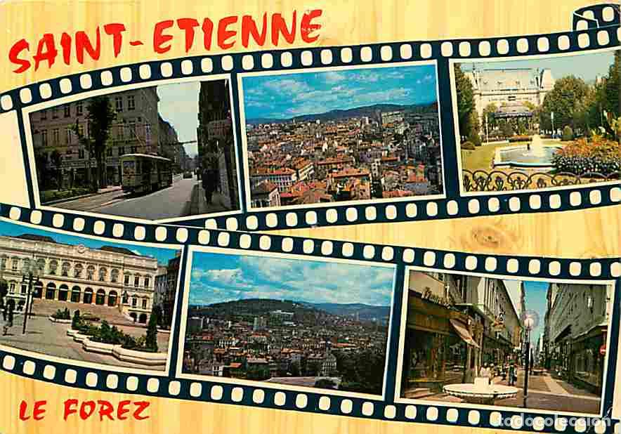 Cartoline: Francia - 42 - Saint-Etienne - Multivues - Tramway - CPM - Voir Scans Recto-Verso