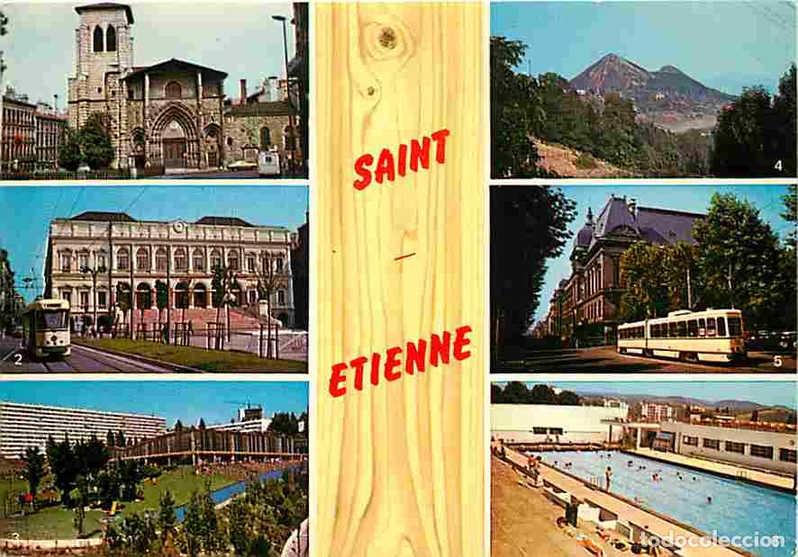 Cartoline: Francia - 42 - Saint-Etienne - Multivues - Tramway - Piscine - CPM - Voir Scans Recto-Verso