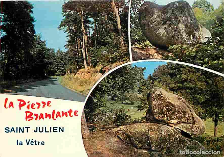 Cartoline: Francia - 42 - Saint Julien la Vetre - La Pierre Branlante - Multivues - CPM - Voir Scans Recto-Vers