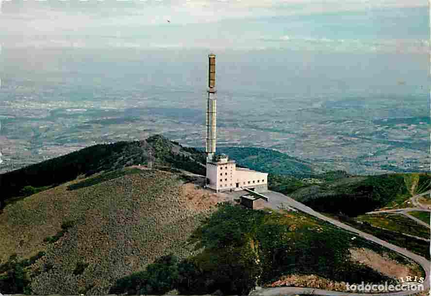 Postales: Francia - 42 - Le Mont Pilat - La Tour de T&eacute;l&eacute;vision - Flamme Postale Formation Professionnelle - CP