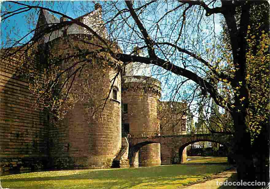 Postales: Francia - 44 - Nantes - Les tours du ch&acirc;teau des Ducs de Bretagne o&ugrave; v&eacute;cut la Duchesse Anne - CPM -