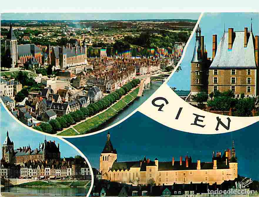 Cartoline: Francia - 45 - Gien - Multivues - Ch&acirc;teau - CPM - Voir Scans Recto-Verso