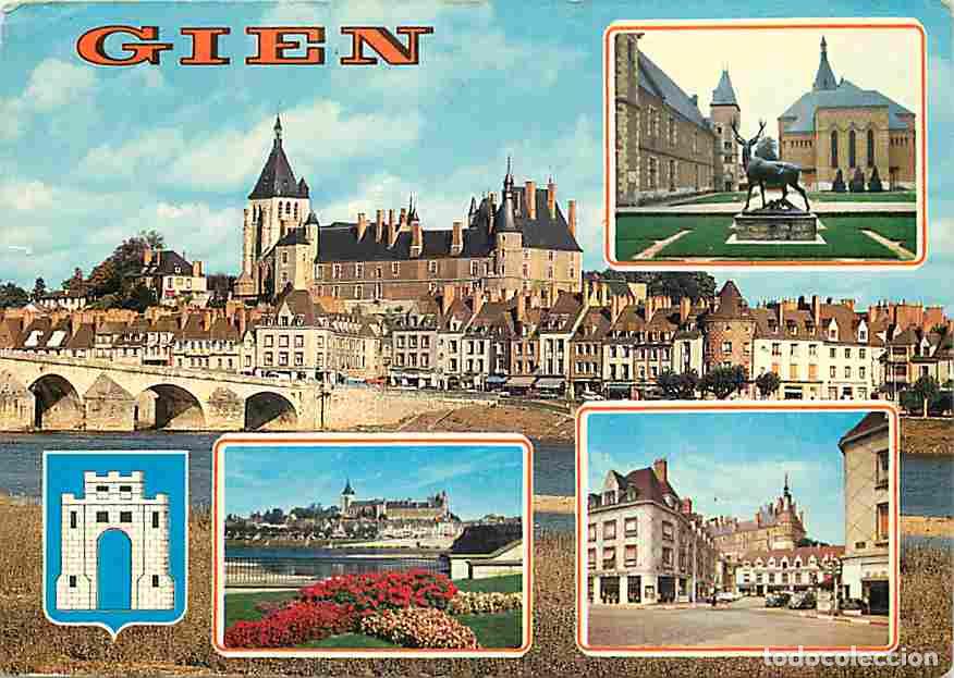 Postcards: Francia - 45 - Gien - Multivues - Blasons - Carte Neuve - CPM - Voir Scans Recto-Verso
