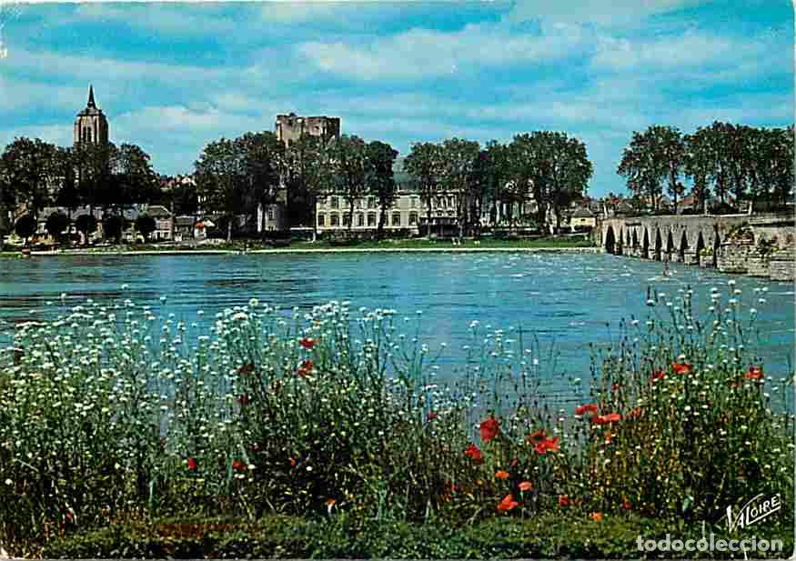 Postales: Francia - 45 - Beaugency - La Tour Saint Firmin - La Tour de C&eacute;sar - Le Pont sur la Loire - Voir Tim
