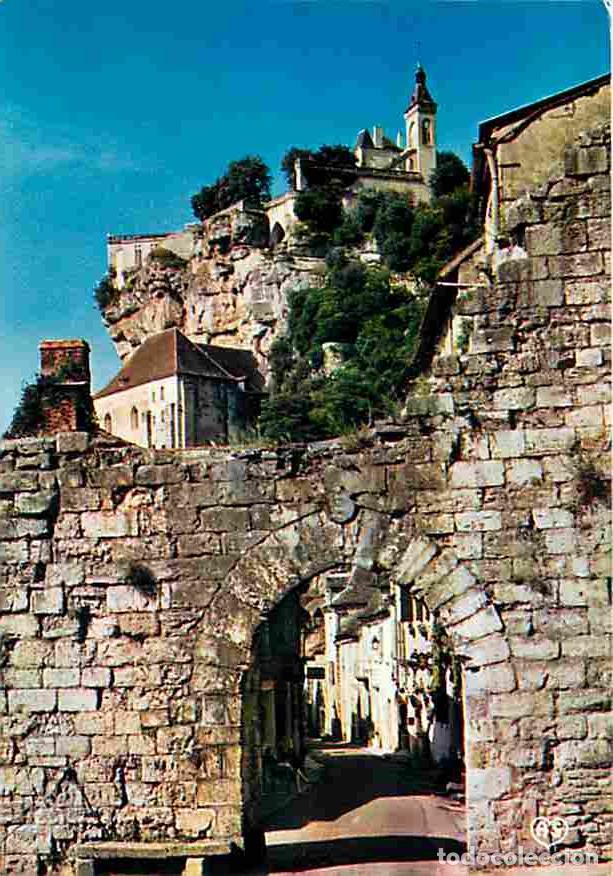 Cartes Postales: Francia - 46 - Rocamadour - Lentr&eacute;e de la Ville et la Porte du Figuier - CPM - Voir Scans Recto-Vers