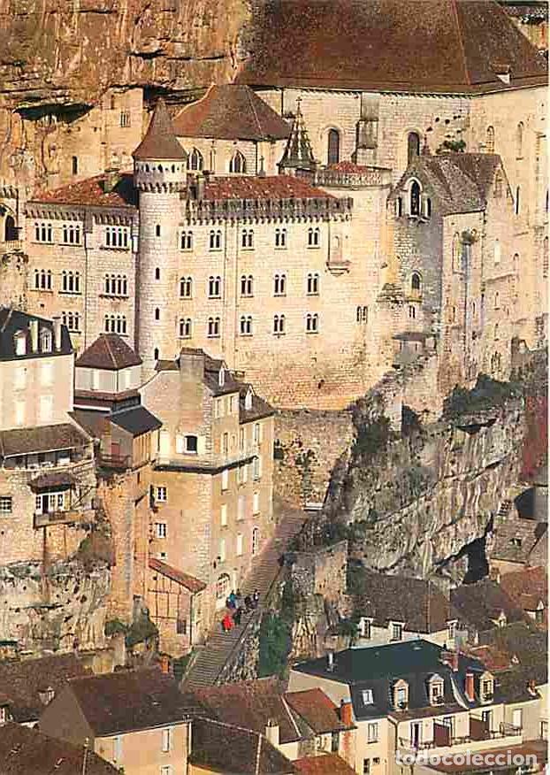 Cartes Postales: Francia - 46 - Rocamadour - Le grand Escalier donnant acc&egrave;s aux sanctuaires - CPM - Voir Scans Recto