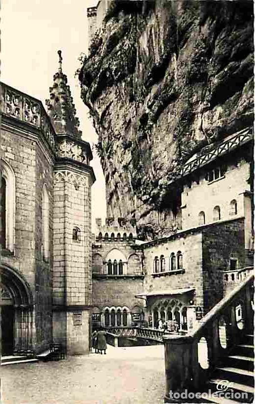 Cartes Postales: Francia - 46 - Rocamadour - La Chapelle Saint Jean et le Rocher - CPM - Voir Scans Recto-Verso