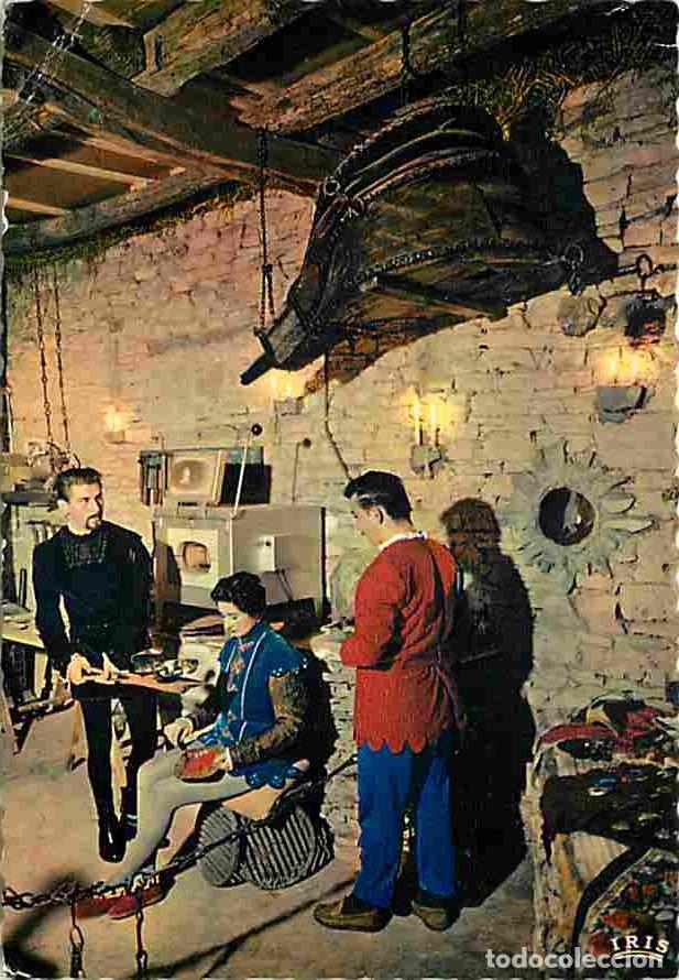 Cartes Postales: Francia - 46 - Rocamadour - Lucienne et Christian Martini apportent la chaude couleur de leurs &eacute;maux