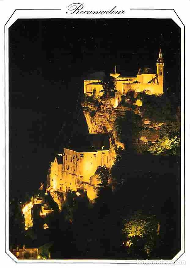 Cartes Postales: Francia - 46 - Rocamadour - Vue G&eacute;n&eacute;rale de nuit - CPM - Voir Scans Recto-Verso