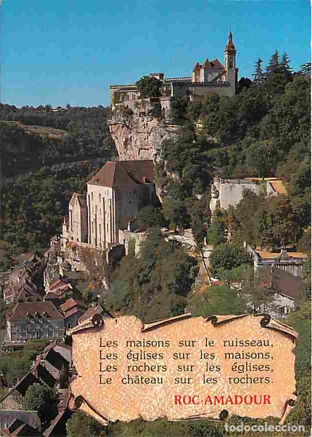 Cartes Postales: Francia - 46 - Rocamadour - Vue panoramique prise de la route du Ch&acirc;teau - CPM - Voir Scans Recto-Ve