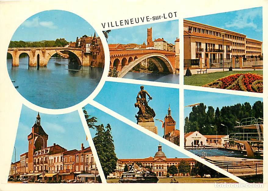Postais: Francia - 47 - Villeneuve sur Lot - Multivues - Piscine - CPM - Voir Scans Recto-Verso