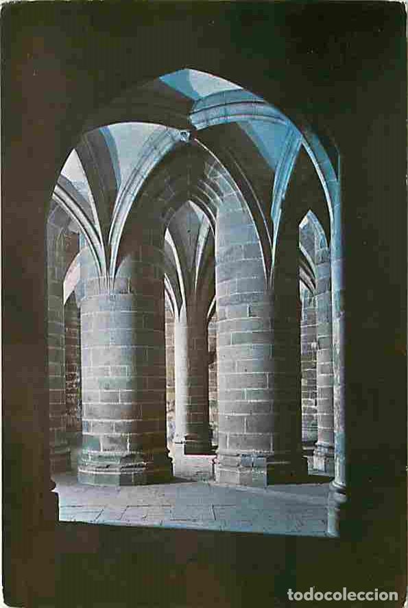 Cartes Postales: Francia - 50 - Le Mont Saint Michel - La crypte des gros piliers - Flamme Postale - CPM - Voir Scans