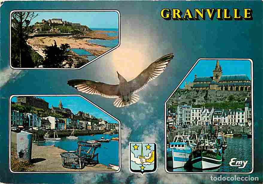 Postkarten: Francia - 50 - Granville - Multivues - Bateaux - Blasons - CPM - Voir Scans Recto-Verso