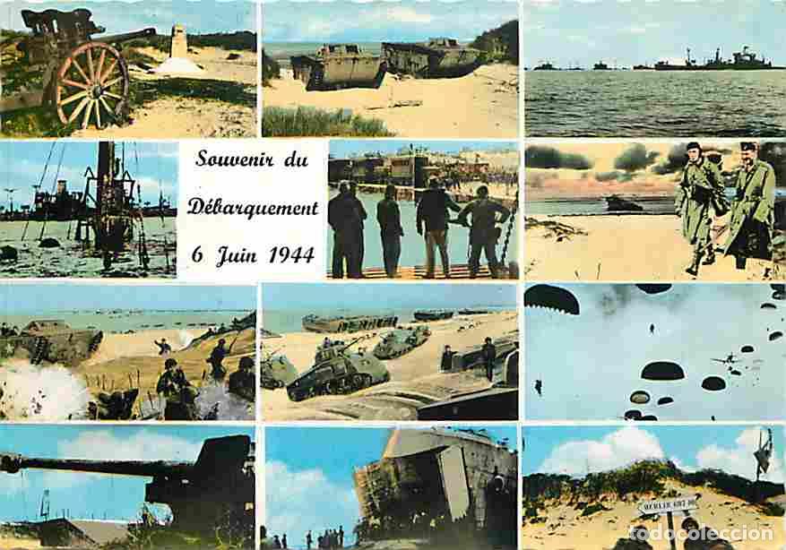 Postcards: Francia - 50 - Sainte Marie du Mont - Utah Beach - Multivues - Militaria - Carte Neuve - CPM - Voir