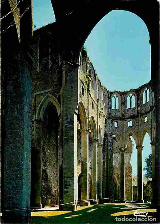 Cartes Postales: Francia - 50 - Hambye - L'abbaye - Les ruines de l'&eacute;glise abbatiale - Le choeur gothique - CPM - Voi