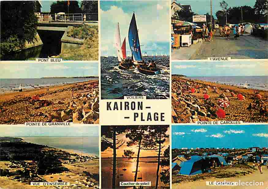 Cartes Postales: Francia - 50 - Kairon-Plage - Multivues - Camping - Plage - Carte Neuve - CPM - Voir Scans Recto-Ver