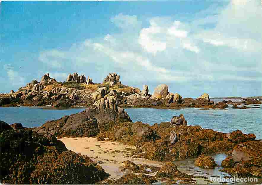 Cartes Postales: Francia - 50 - Les Iles Chausey - Les Moines &agrave; mi-mar&eacute;e - Carte Neuve - CPM - Voir Scans Recto-Verso