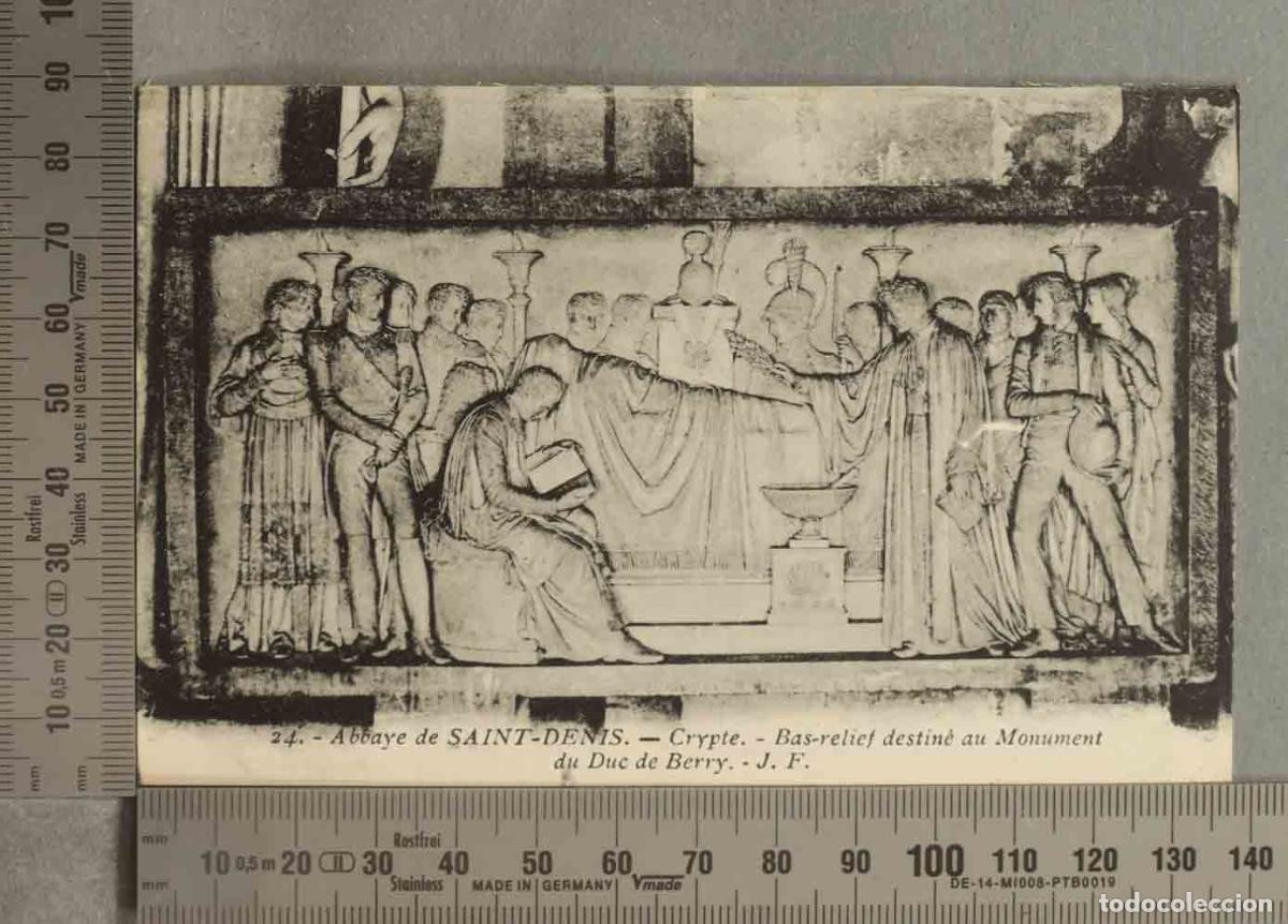 Postales: POSTAL. Abbaye de SAINT-DENIS. Crypte - Foto 1