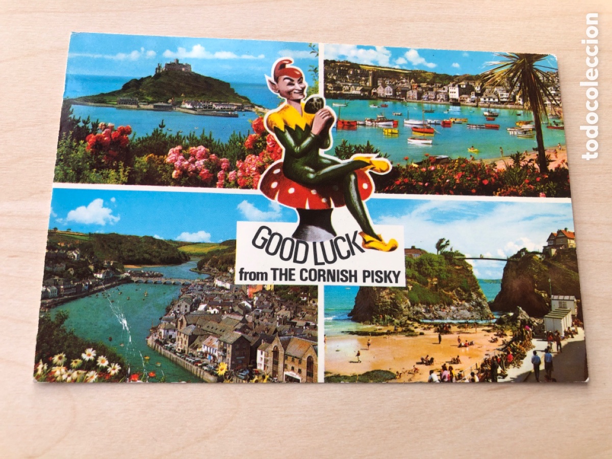 Postales: Inglaterra. Postal no circulada Cornwall. Cornish Pisky vistas generales. ASM
