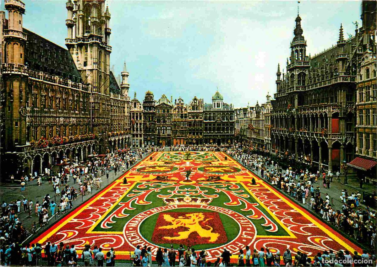 Postkarten: Belgique - Bruxelles - Brussel - Grand place - Tapis de fleurs - CPM - Voir Scans Recto-Verso