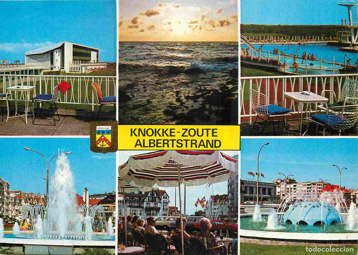 Postkarten: Belgique - Knokke - Zoute - Albertstrand - Multivues - CPM - Voir Scans Recto-Verso