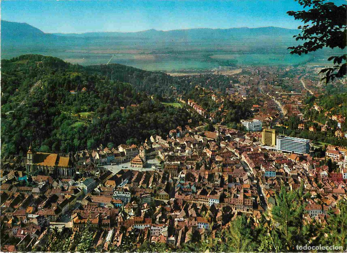 Cartoline: Roumanie - Romania - Brasov - Vedere generala - Vue g&eacute;n&eacute;rale a&eacute;rienne - CPM - Voir Scans Recto-Verso