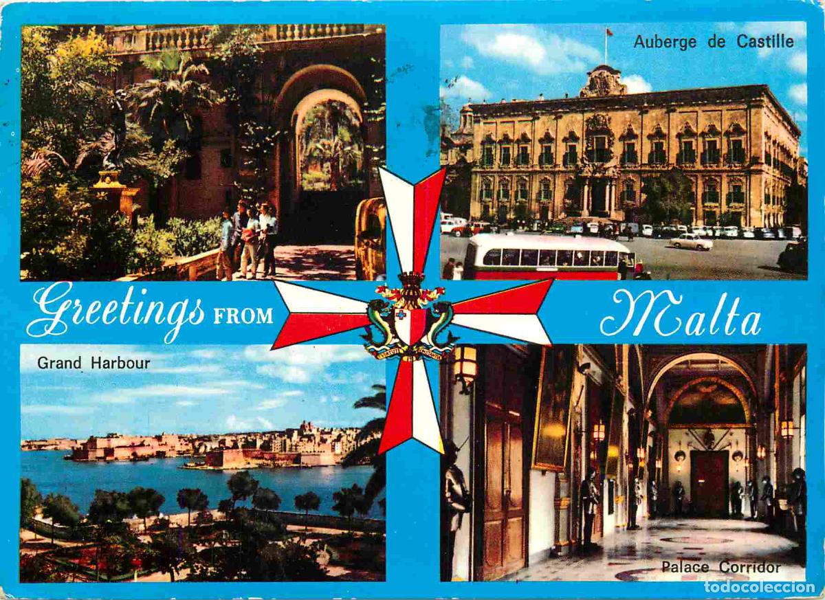 Postais: Malte - Multivues - Croix de Malte - CPM - Voir Scans Recto-Verso