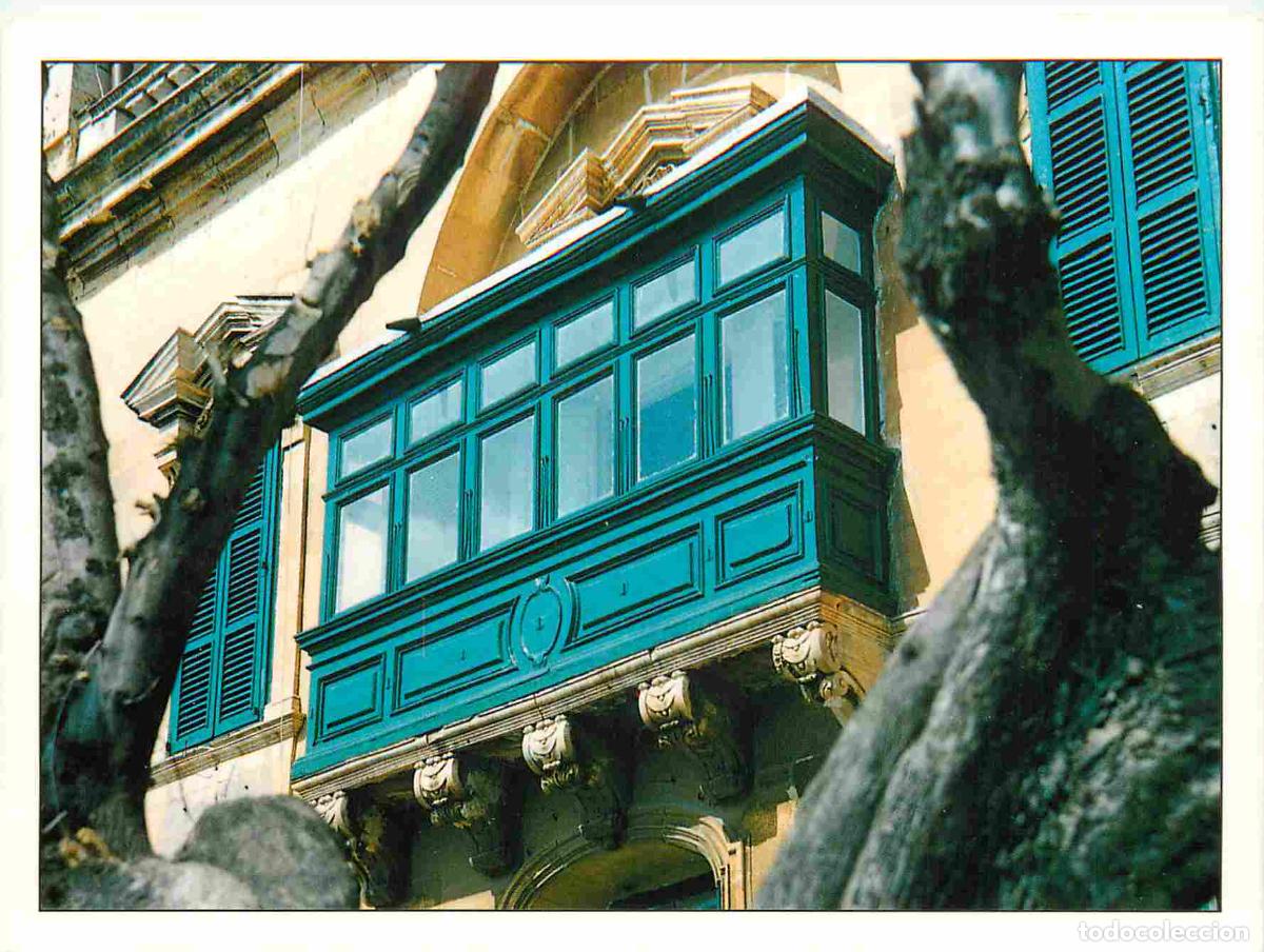 Postkarten: Malte - Typical Maltese Wooden Balcony - CPM - Voir Scans Recto-Verso