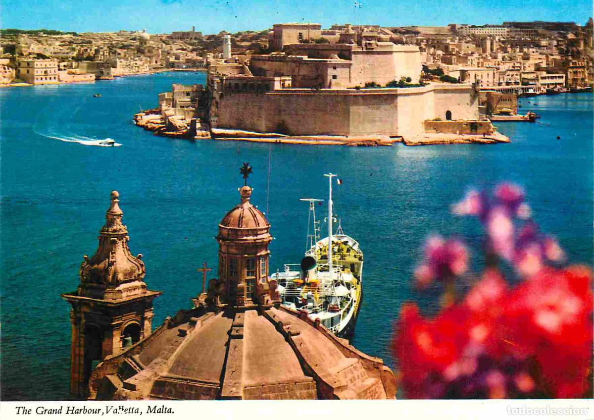 Postales: Malte - Valletta - The Grand Harbour - CPM - Voir Scans Recto-Verso