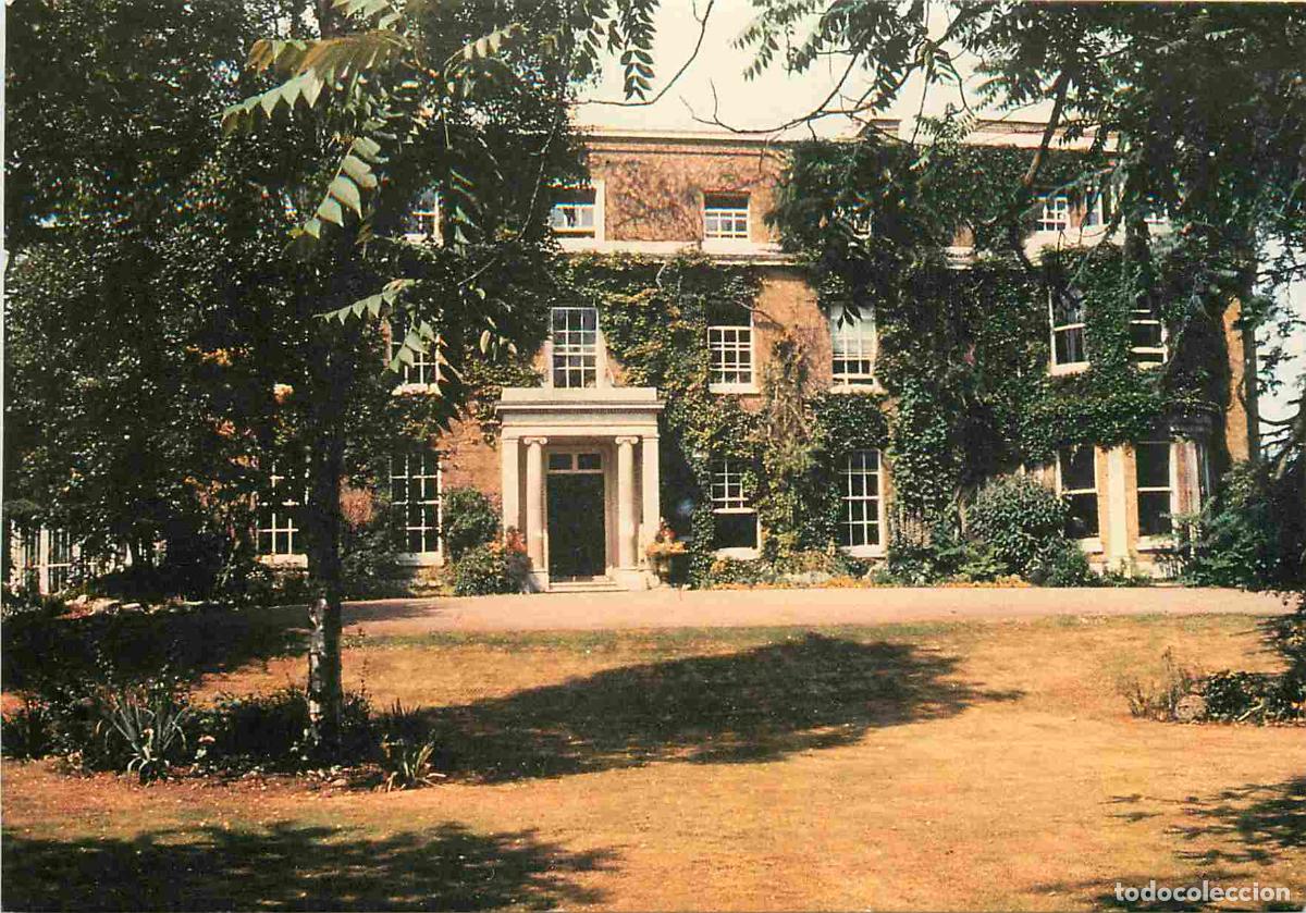 Postales: Royaume-Uni - Pays de Galles - Myddelton house - Built in 1818 was the home of e a bowles from 1865