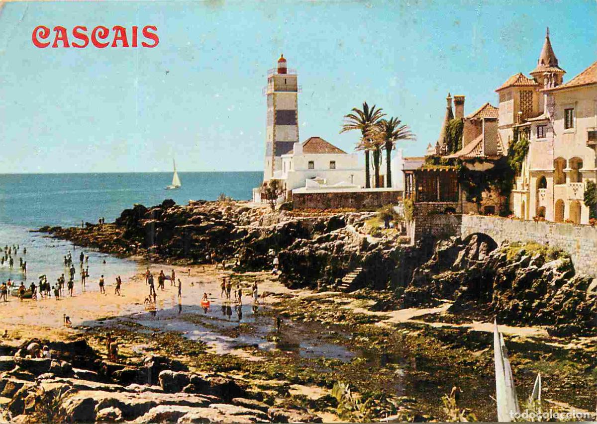 Postales: Portugal - Cascais - CPM - Etat froissures - Voir Scans Recto-Verso