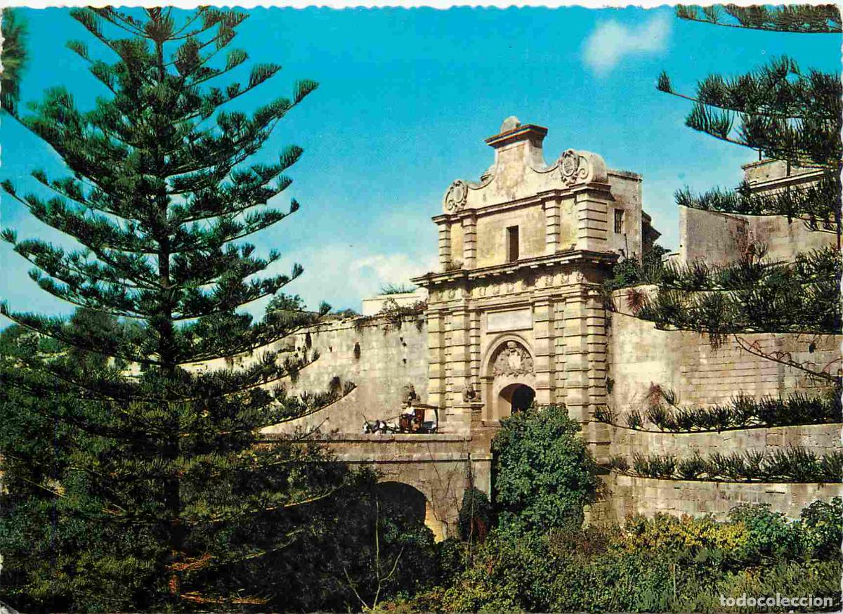 Postales: Malte - Mdina - Main Gate - Carte Dentel&eacute;e - CPM - Voir Scans Recto-Verso