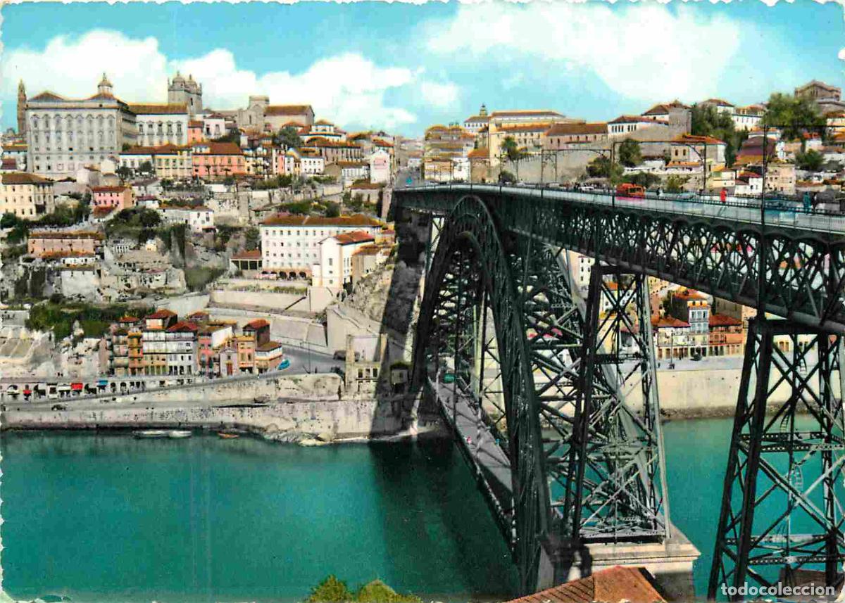 Postales: Portugal - Porto - a ponte &eacute; una vista parcial - Porto - Porto - Carte Dentel&eacute;e - CPM - Voir Scans R