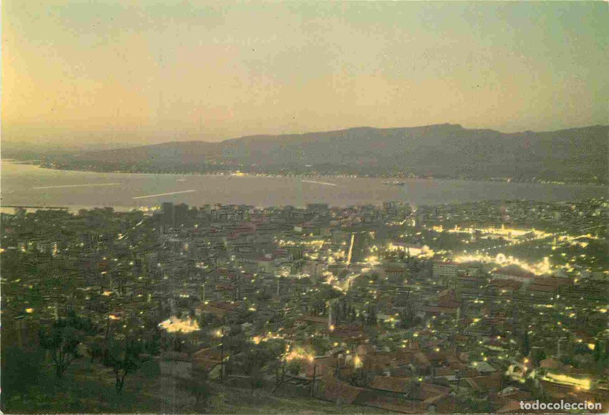 Postkarten: Turquie - Izmir - Gece umum&icirc; g&ouml;r&uuml;n&uuml;s - general view at night - Vue a&eacute;rienne - CPM - Voir Scans Recto
