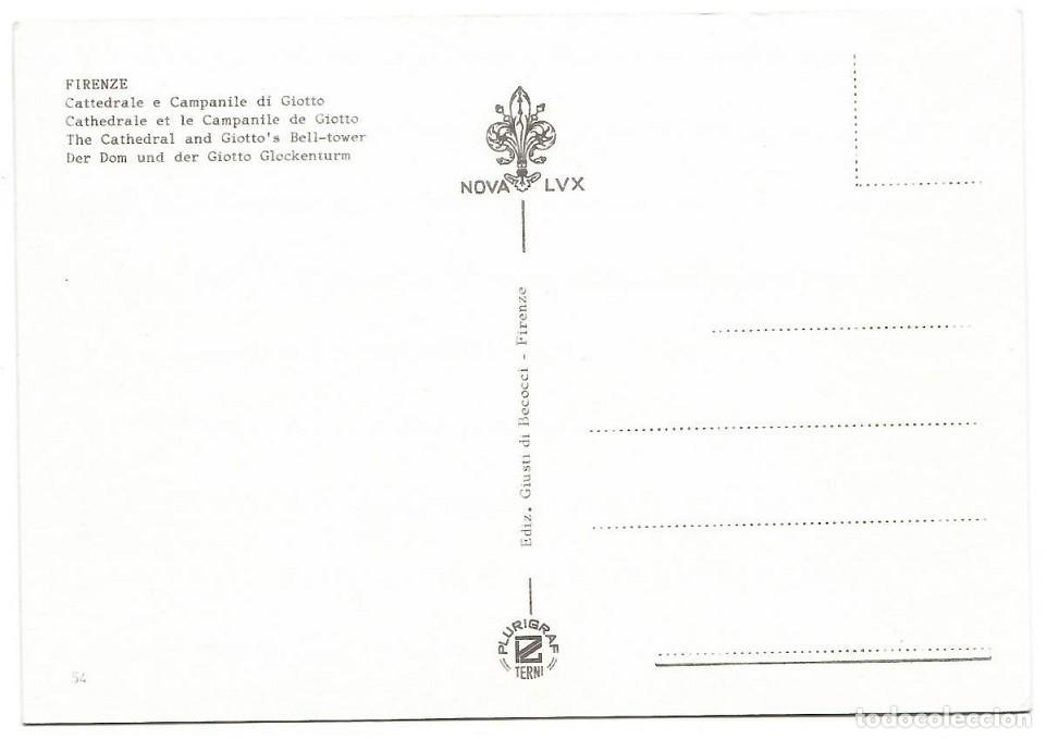 Postales: Firenze - Cattedrale e Campanile di Giotto - Foto 2
