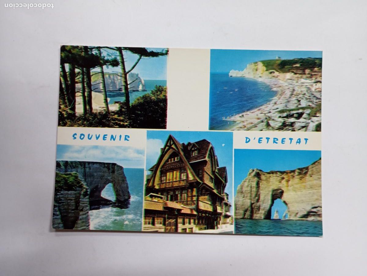 Postales: POSTAL SOUVENIR D'ETRETAT. NORMANDIE. TDKP28T