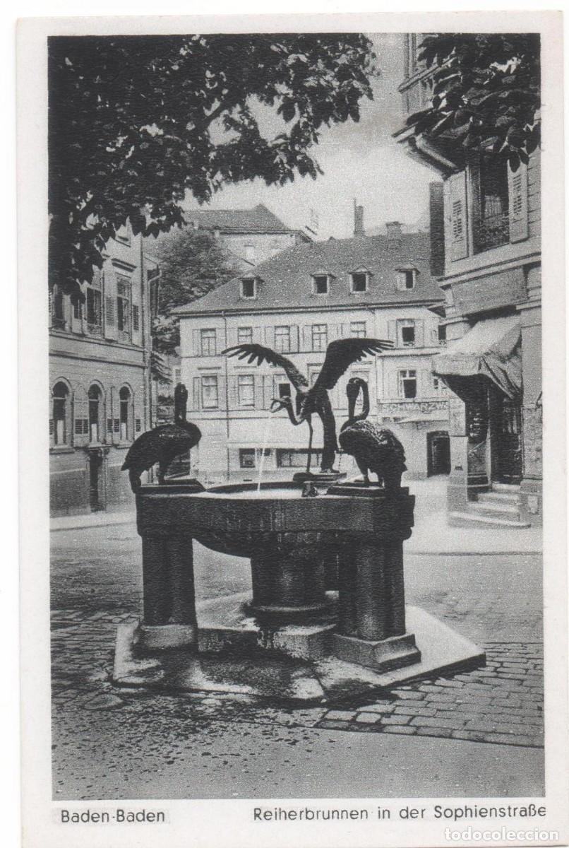 Postkarten: Alemania-Baden-Baden--sin circular-