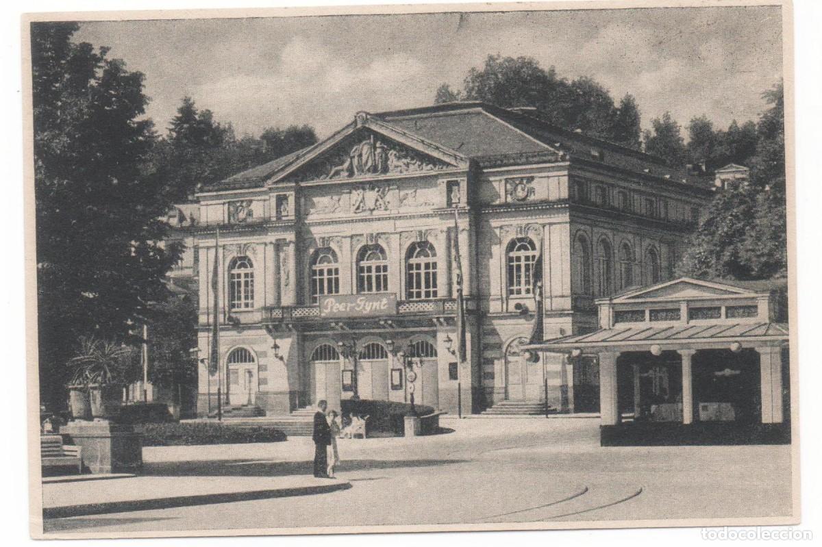 Postkarten: Alemania-Baden-Baden--circulada-