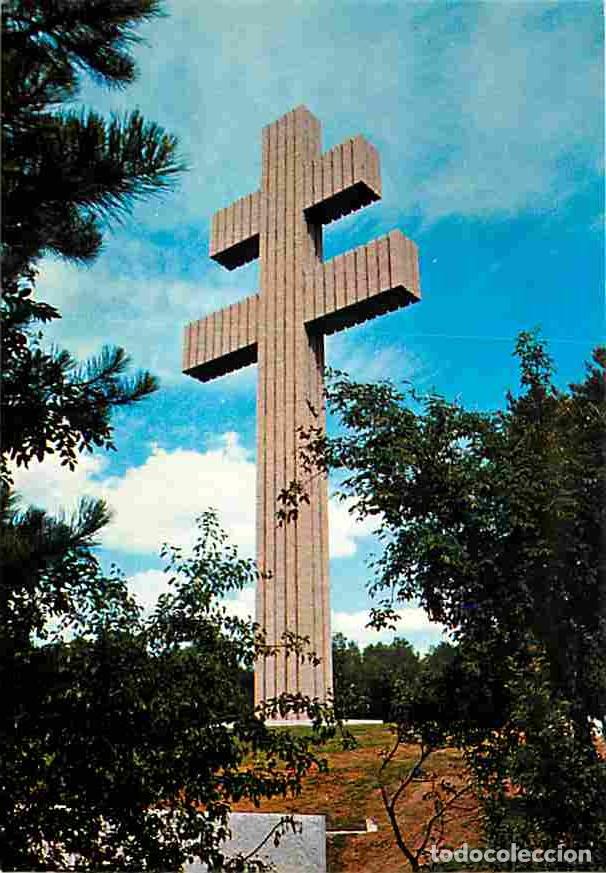 Cartoline: Francia - 52 - Colombey les Deux Eglises - M&eacute;morial du G&eacute;n&eacute;ral de Gaulle - Croix de Lorraine - Carte