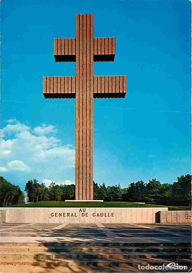 Cartoline: Francia - 52 - Colombey les Deux Eglises - M&eacute;morial du G&eacute;n&eacute;ral de Gaulle - Croix de Lorraine - CPM -