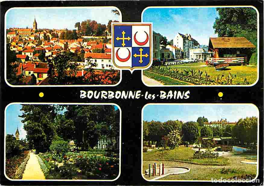 Postais: Francia - 52 - Bourbonne les Bains - Multivues - Blasons - CPM - Voir Scans Recto-Verso