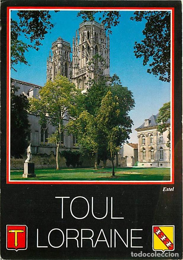 Postales: Francia - 54 - Toul - Les tours de la cath&eacute;drale Saint-Etienne - Blasons - CPM - Voir Scans Recto-Ve