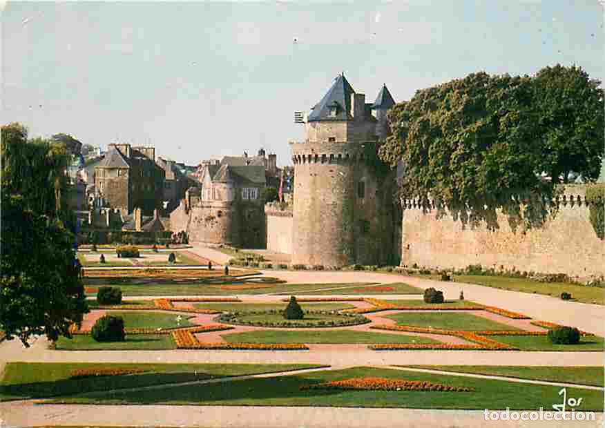 Postales: Francia - 56 - Vannes - La Tour du Conn&eacute;table et les Jardins - Fleurs - CPM - Voir Scans Recto-Verso