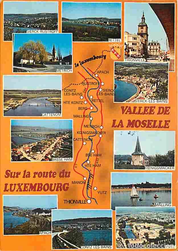 Postcards: Francia - 57 - Moselle - Vall&eacute;e de la Moselle - Multivues - CPM - Voir Scans Recto-Verso