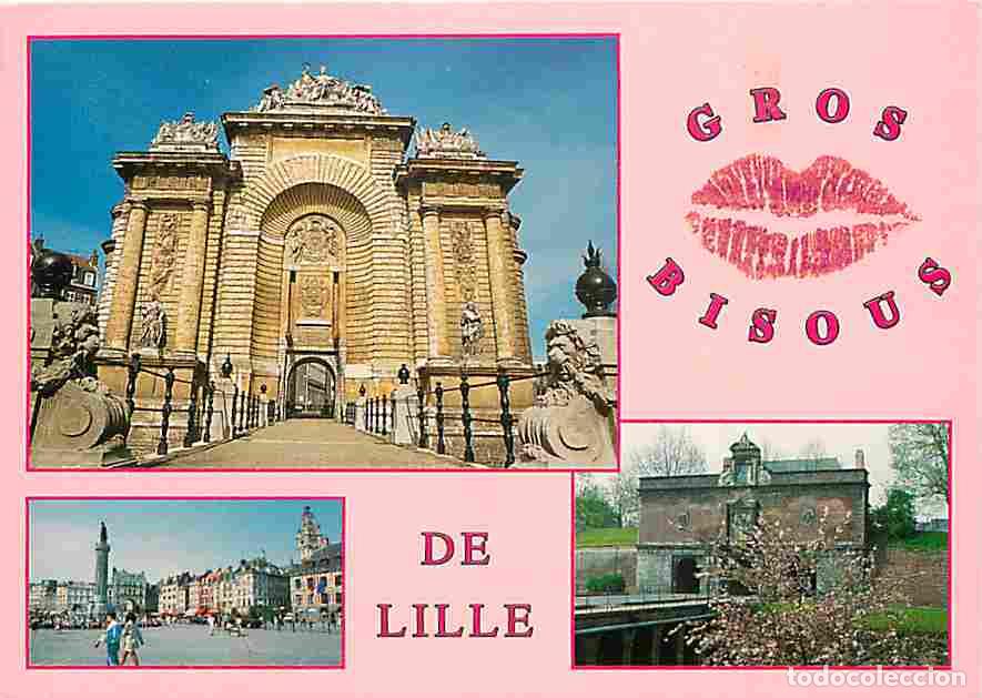 Postais: Francia - 59 - Lille - Multivues - Flamme Postale de Lille Bourse - CPM - Voir Scans Recto-Verso